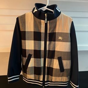 Authentic Boys Burberry bomber jacket, size XL